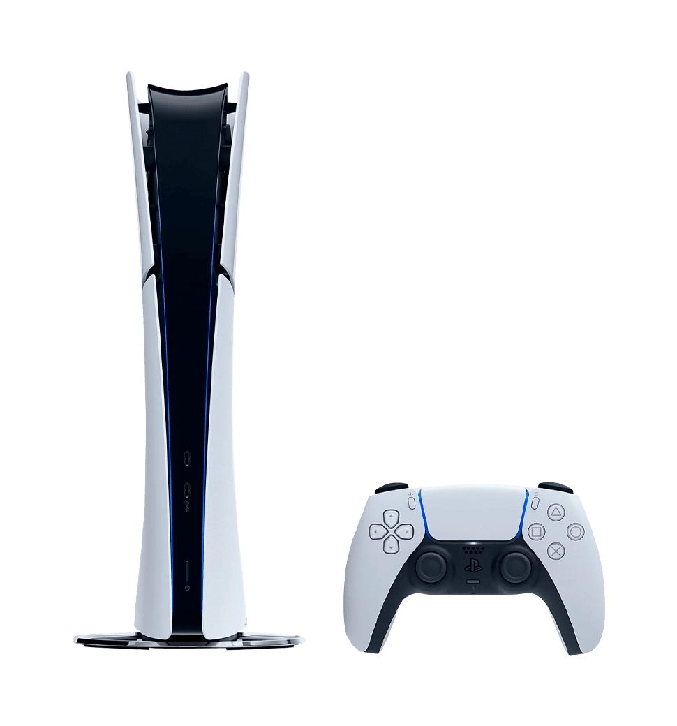 Ігрова приставка Sony PlayStation 5 Slim Digital Edition 1TB + DualSense Wireless Controller White UA