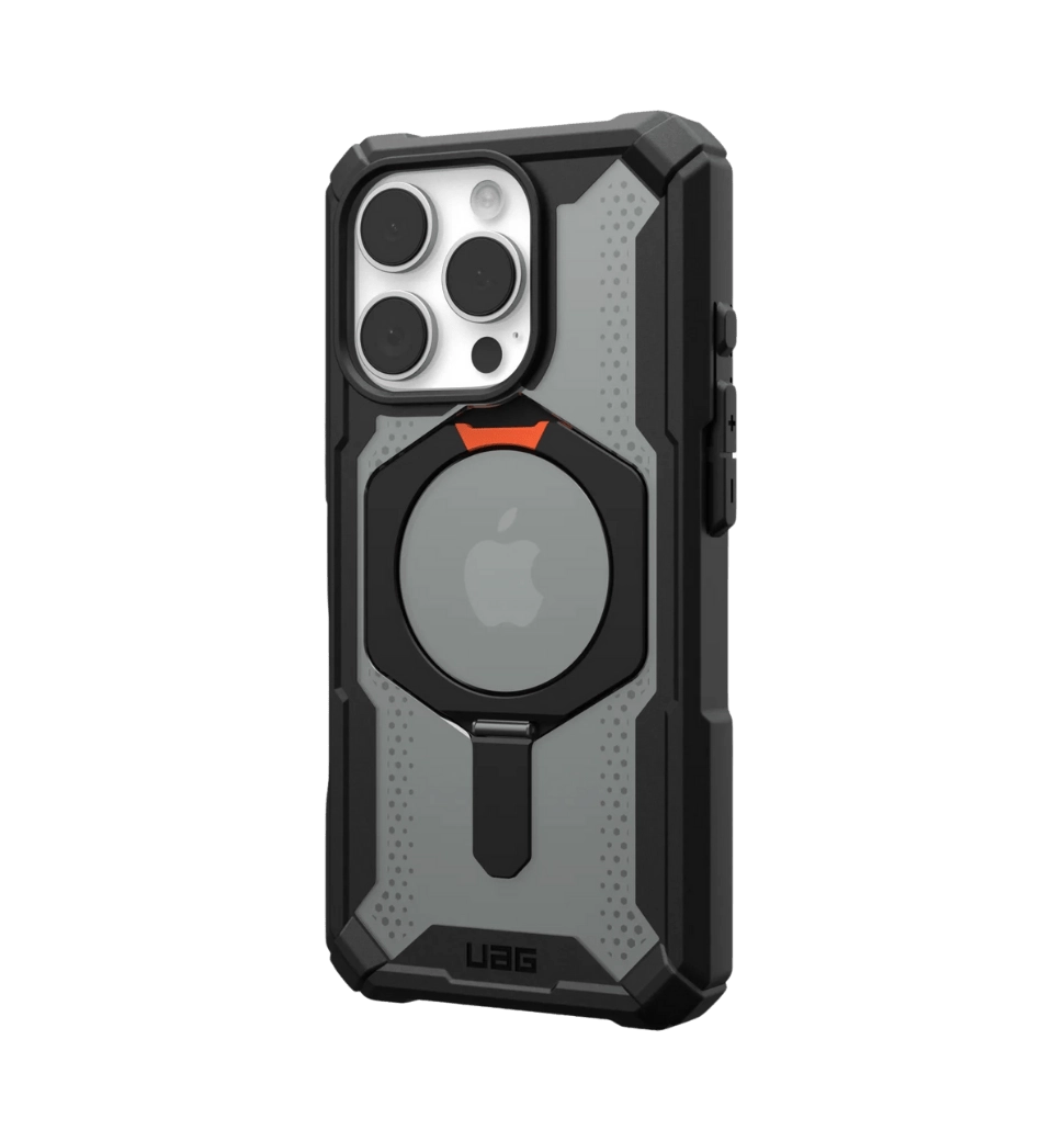 Чохол UAG для iPhone 16 Pro Max, Plasma XTE MagSafe, Black/Orange (114475114097)