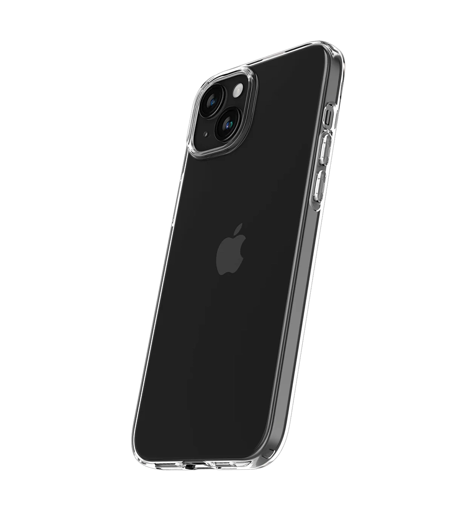 Чохол Spigen для Apple iPhone 15 Plus Liquid Crystal, Crystal Clear (ACS06647)