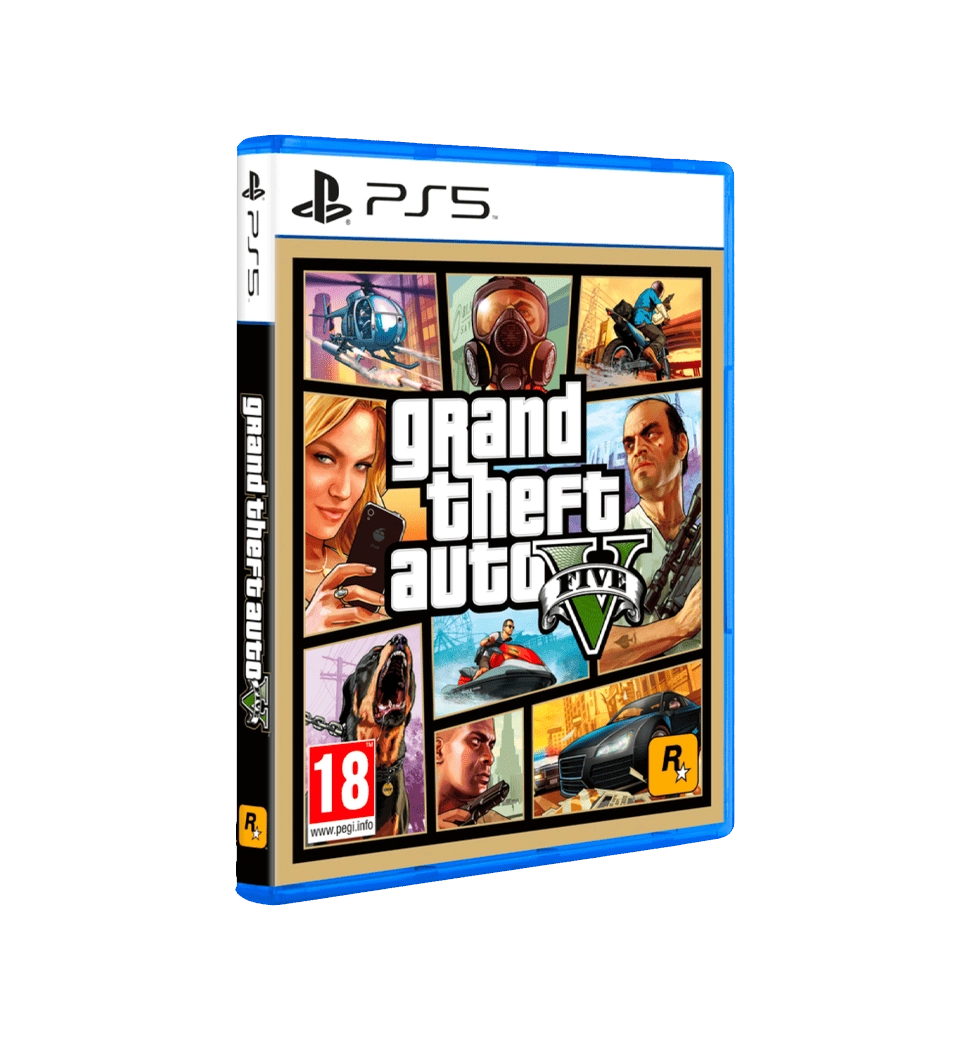 Гра консольна PS5 Grand Theft Auto V, BD диск