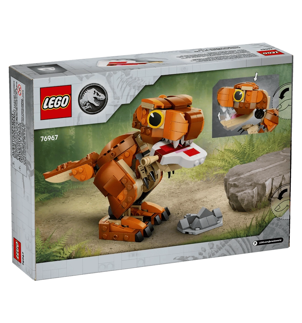 Конструктор LEGO Jurassic World Little Eatie: тираннозавр