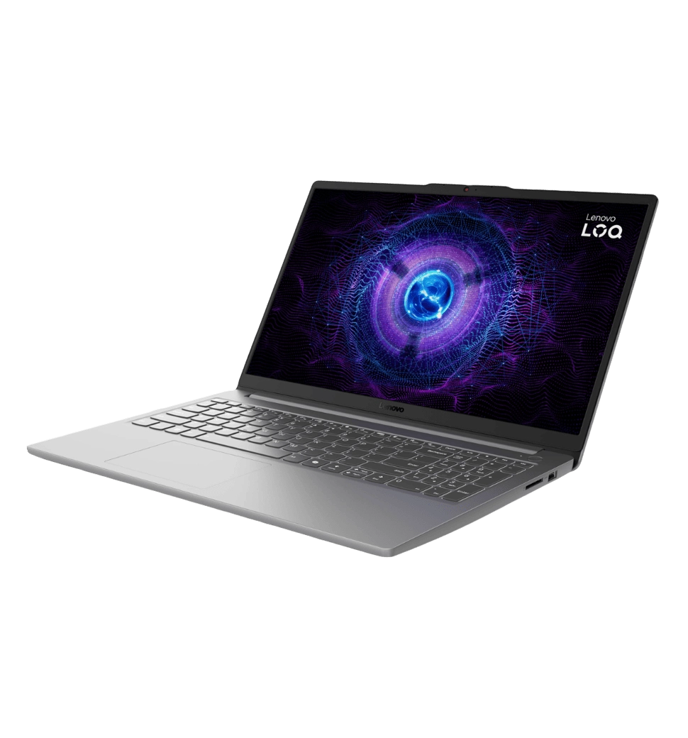 Ноутбук 15,6" Lenovo LOQ 15IAX9E (83LK0091RA) Intel i5-12450HX/16/512/RTX 2050 B4GB/DOS/Luna Grey