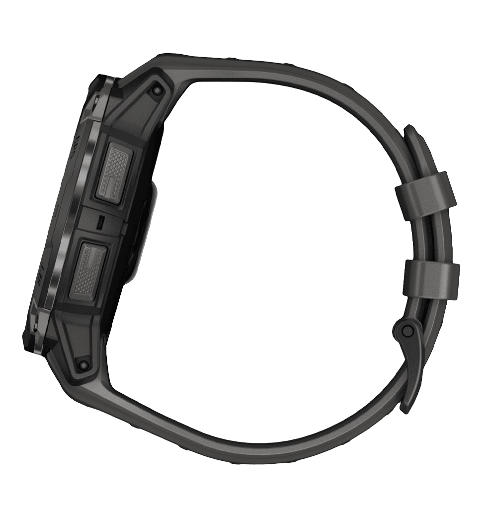 Смарт-часы Garmin Instinct 3 50mm AMOLED Black with Charcoal Band (010-03020-00)