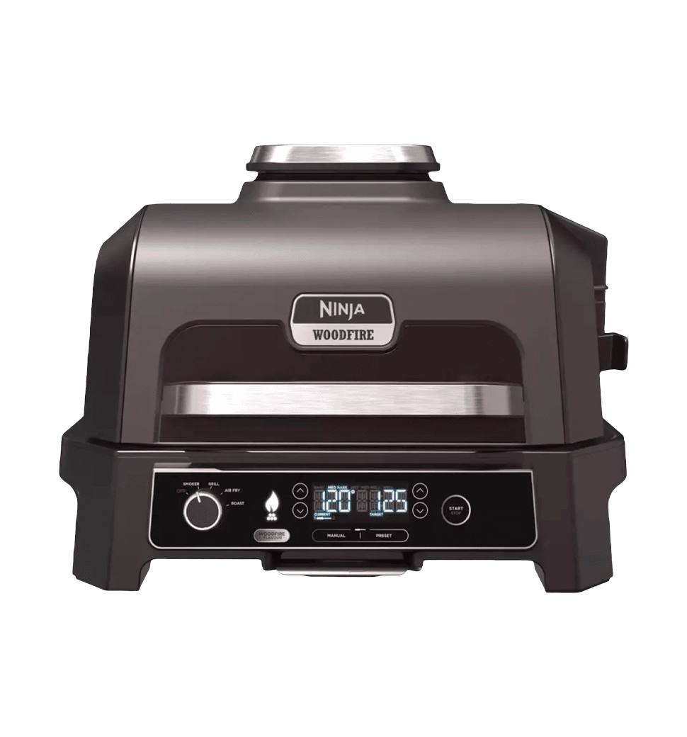 Электрическое гриль-барбекю и коптильня Ninja Woodfire Pro XL OG850EU