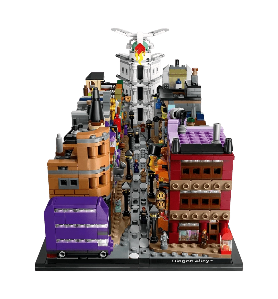 Конструктор LEGO Harry Potter Алея Діаґон. Чаклунські крамниці