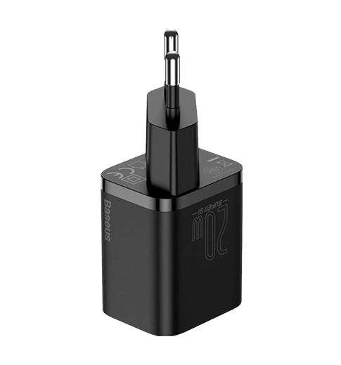 Адаптер Baseus Super Si Quick Charger Type-C 20W Black (CCSUP-B01)