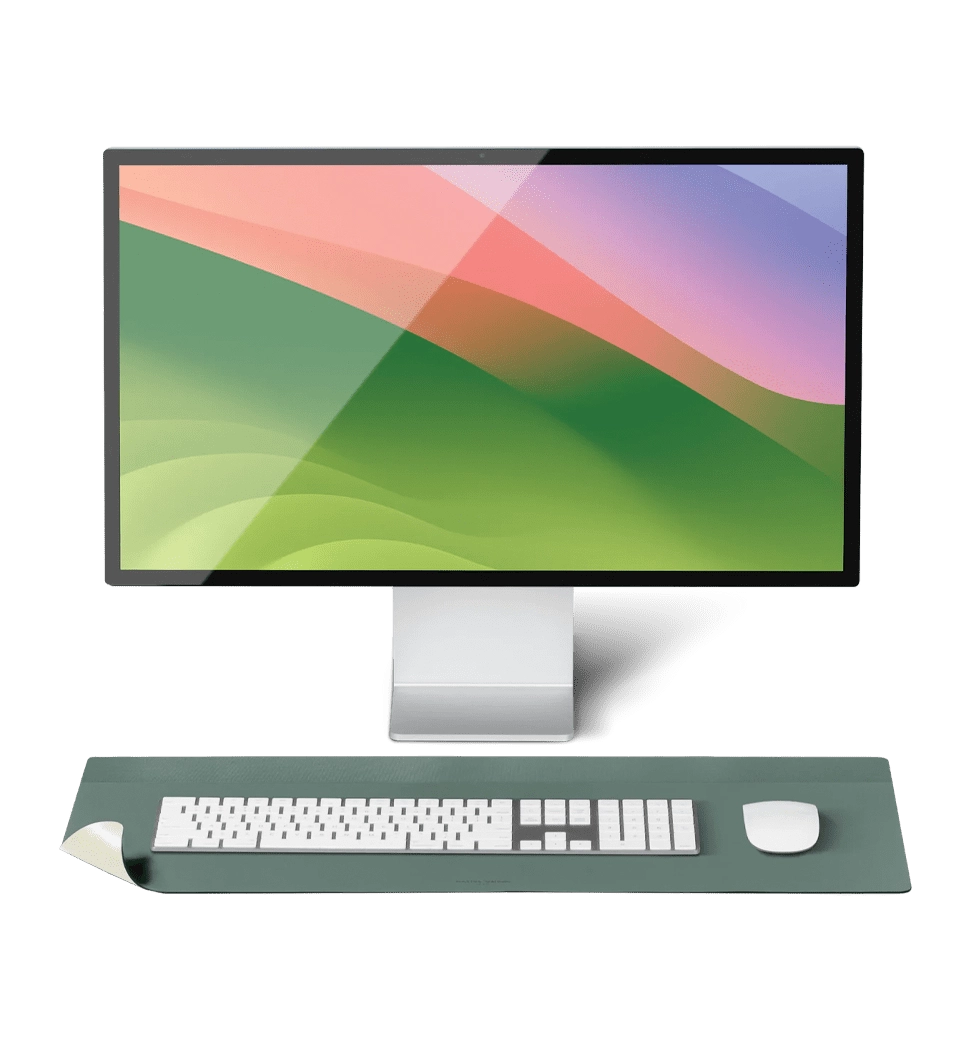 Native Union Desk Mat Slate Green/Sandstone (DESK-MAT-GRNSAN)