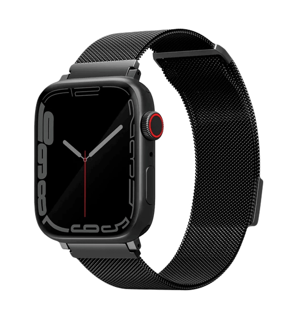 Ремешок Uniq Dante для Apple Watch 49 | 45 | 44 | 42 mm Graphite (UNIQ-44MM-DANGRP)
