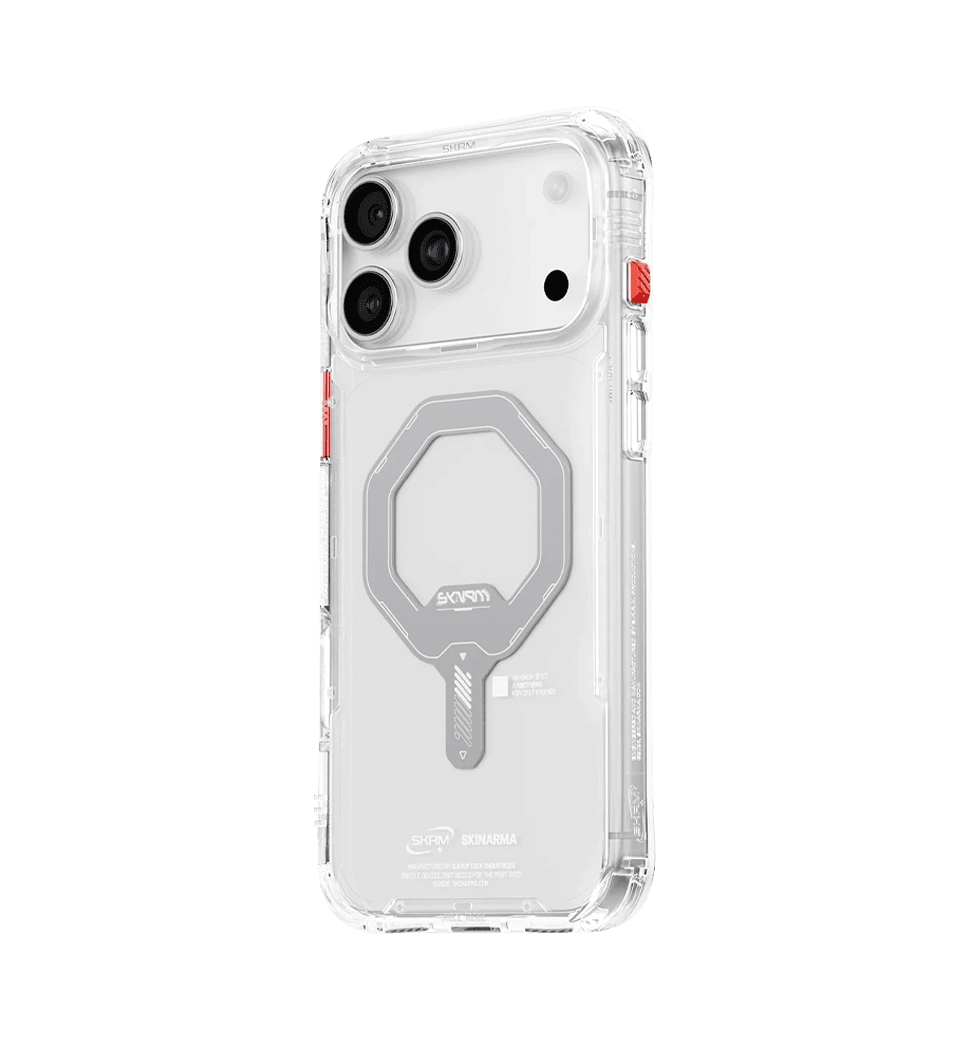 Чехол для iPhone 17 Pro Skinarma Saido (2025) Mag-Charge Clear