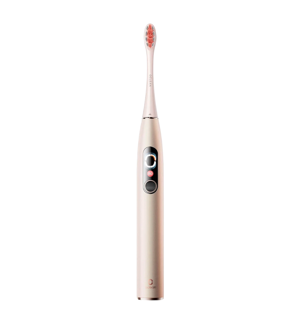 Умная зубная електрощетка Oclean X Pro Digital Set Electric Toothbrush Champagne Gold (6970810552577