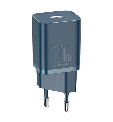 Адаптер Baseus Super Si Quick Charger Type-C 20W Blue (CCSUP-B03)