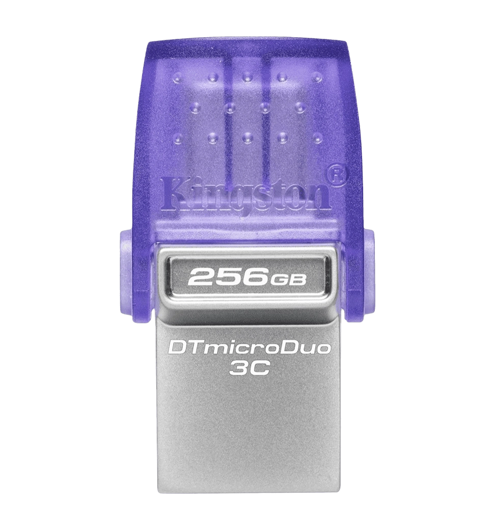 Флеш пам'ять 256GB DataTraveler microDuo 3C 200MB/ s dual USB-A + USB-C DTDUO3CG3/256GB
