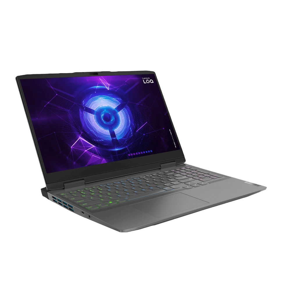 Ноутбук 15.6" LENOVO LOQ 15IAX9 (83DV00GXRA)/Intel i7-13650HX/16GB/1TB SSD/RTX4050-6GB/DOS/Grey