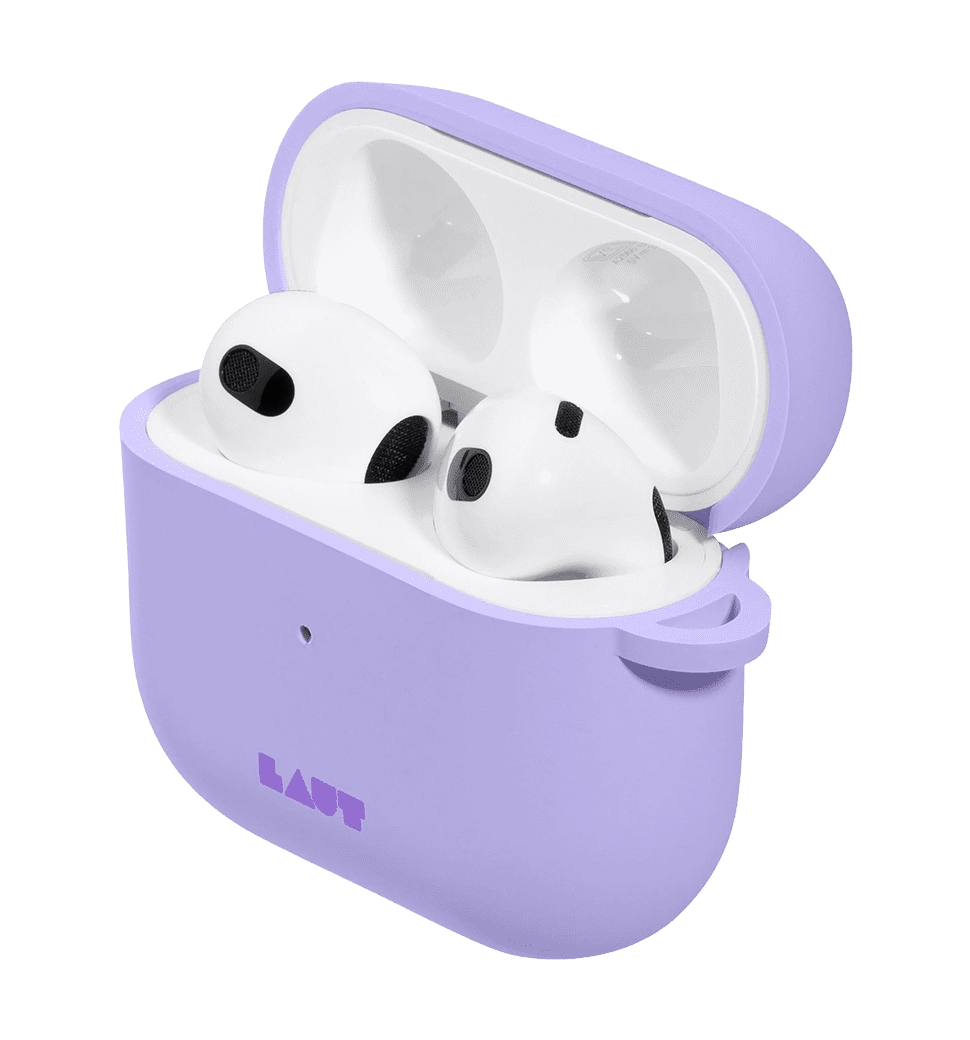 Чехол Laut HUEX PASTELS case for AirPods 3 Purple (L_AP4_HXP_PU)