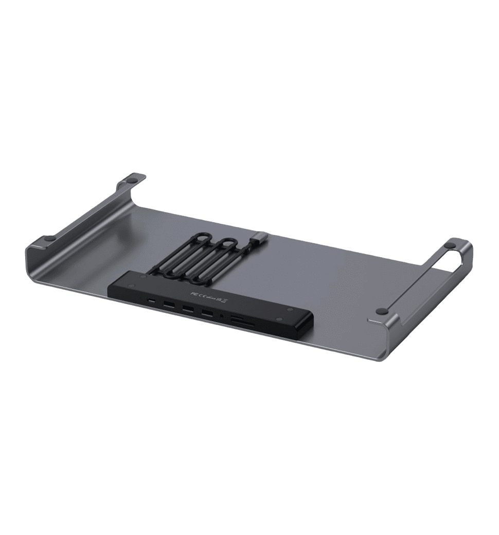 Satechi Aluminum USB-C Monitor Stand Hub XL Space Gray (ST-UCSHXLM)