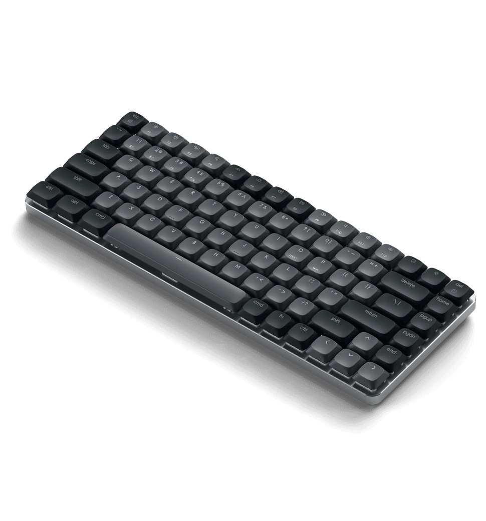 Клавиатура Satechi SM1 Slim Mechanical Backlit Bluetooth Dark (ST-KSM1DK-EN)