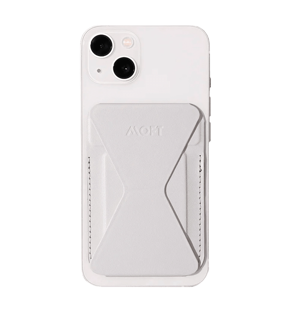 Магнітний гаманець-підставка Moft Snap-on with magsafe White (MS007MS-4-WDGY)