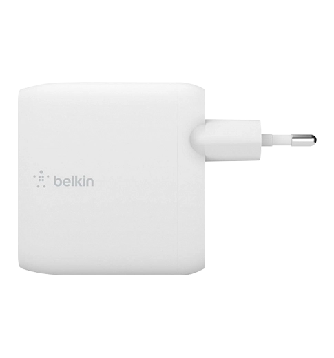 Адаптер Belkin GAN (50+18W) Dual USB-С, white (WCH003VFWH) — фото 3