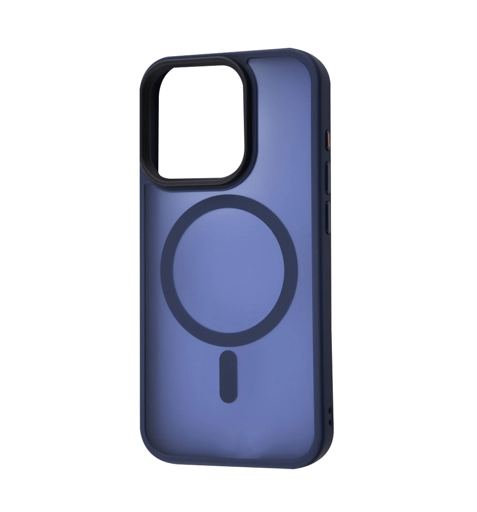 Чехол WAVE Matte Insane Case with MagSafe iPhone 15 Pro Max midnight blue