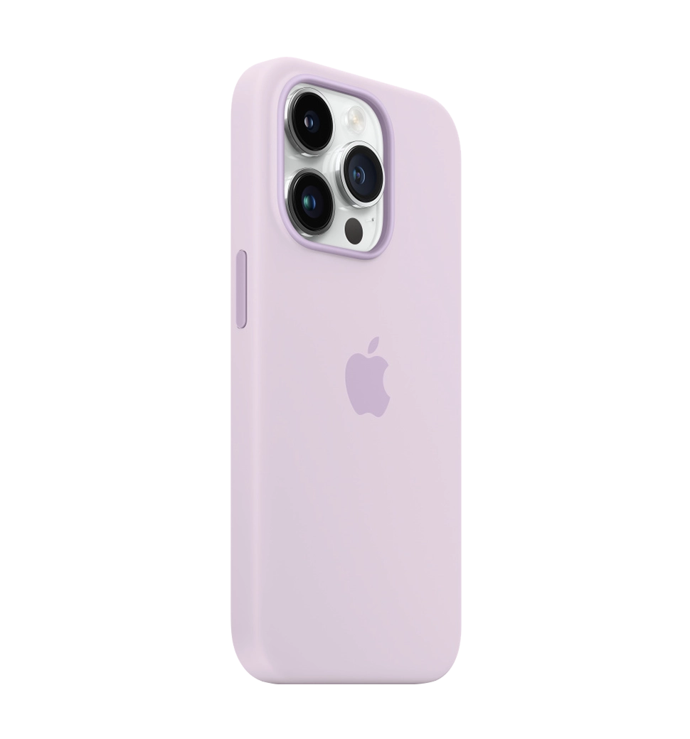Чохол Силіконовий iPhone 14 Pro Silicone Case with MagSafe Lilac (MPTJ3) — фото 7