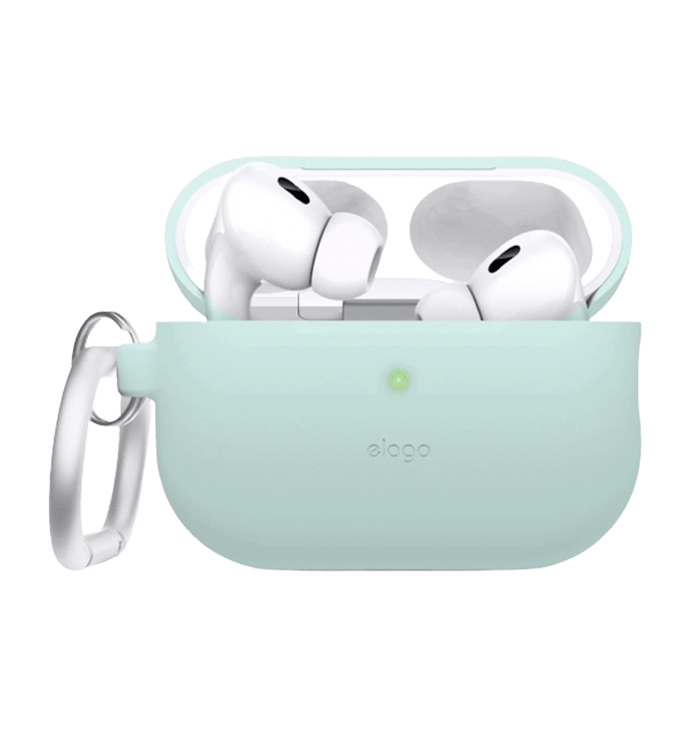 Чехол Elago Silicone Hang Case Mint для Airpods Pro 2nd Gen (EAPP2SC-HANG-MT)
