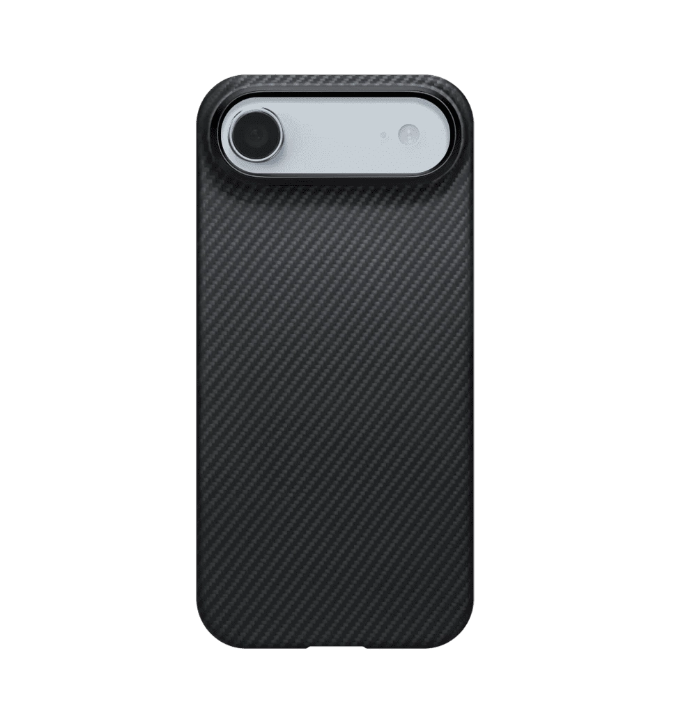 Чохол Pitaka Ultra-Slim Twill Black/Grey for iPhone Air (KI1701BA)