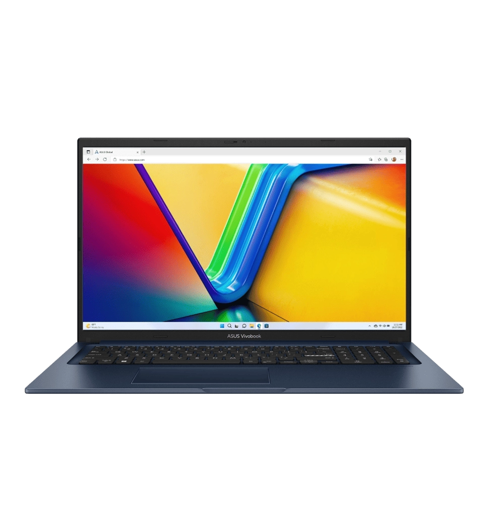 Ноутбук 17.3" ASUS Vivobook 17 X1704ZA-AU375 (90NB10F2-M00EZ0)/Intel i7-1255U/16GB/1TB/UMA/noOS/Blue