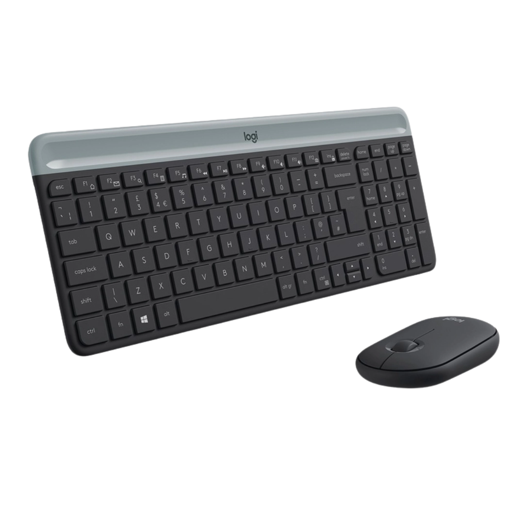 Комплект LOGITECH MK470 Slim Wireless Combo - Graphite