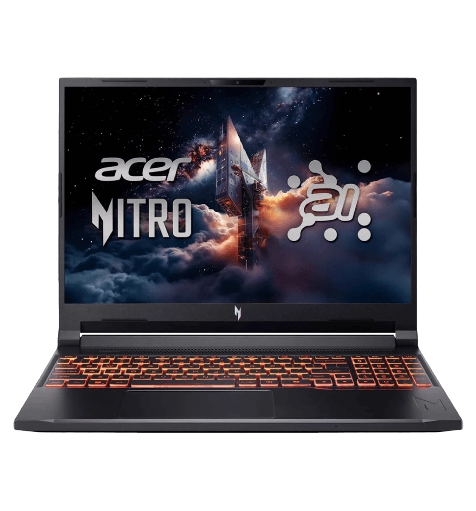Ноутбук 16" Acer Nitro V 16 ANV16-61  (NH.QULEU.004) AMD R5-340/16GB/F512GB/NVD4050-6/Lin/Black