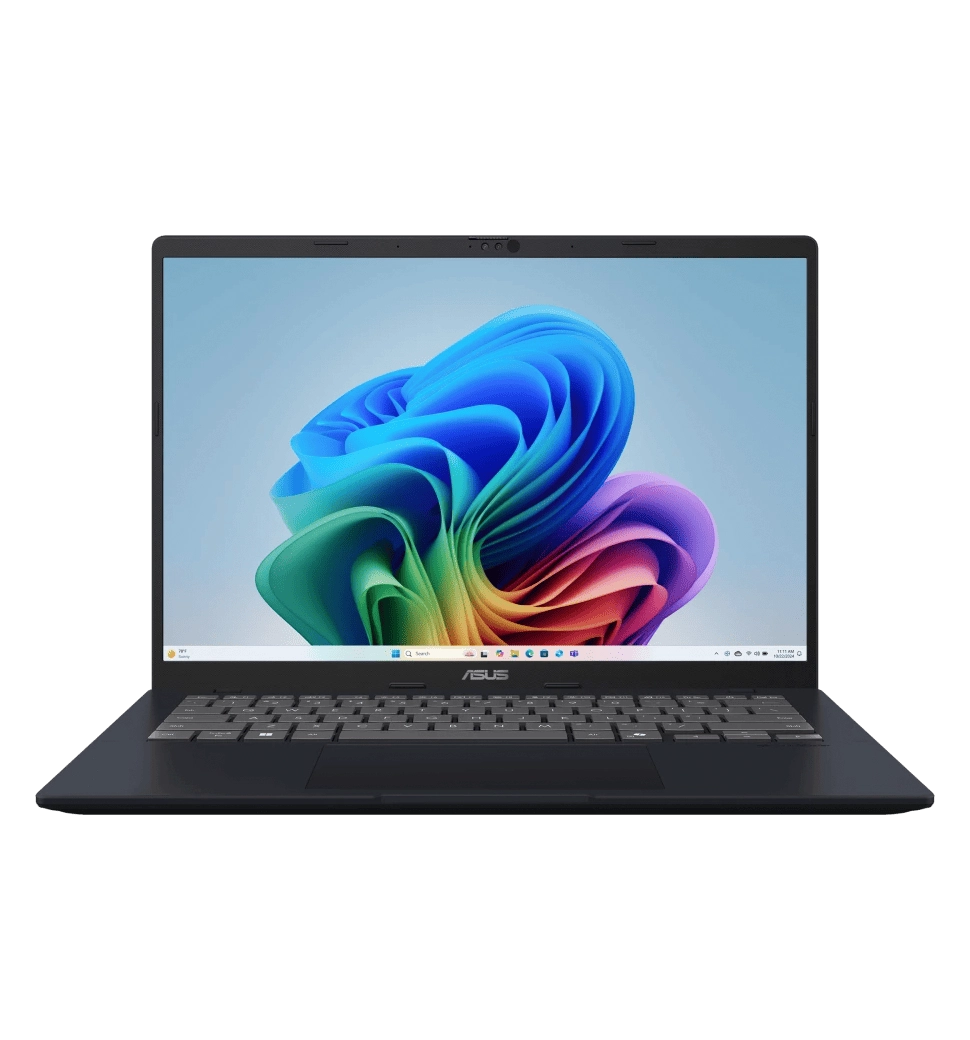 Ноутбук ASUS Vivobook 14 M1407KA-LY036 14" WUXGA IPS, AMD AI 5 340, 16GB, F512GB, UMA, NoOS, Блакитний