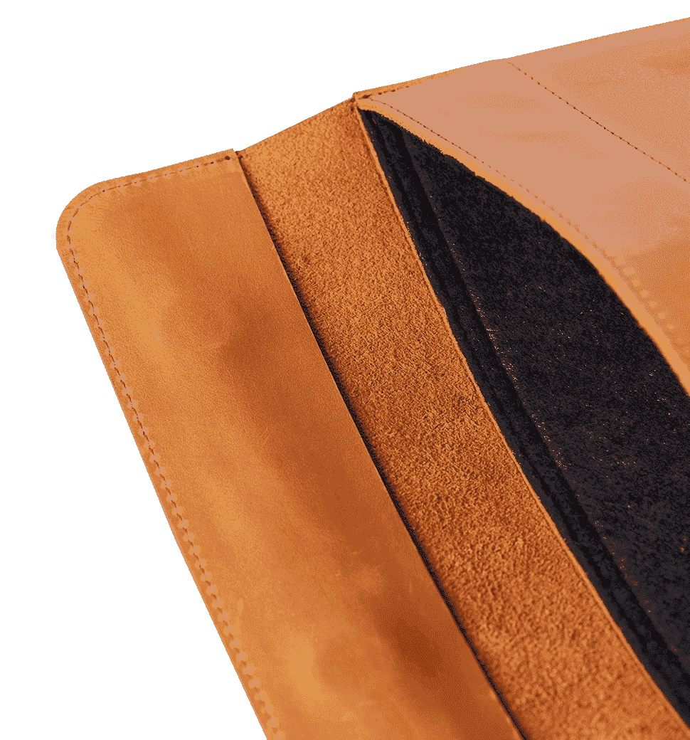 Шкіряний чохол INCARNE Klouz MacBook Pro 16" 2019-2023 коньяк