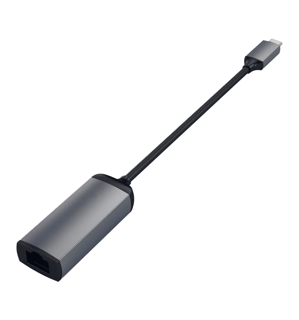 Переходник Satechi Type-C Ethernet Adapter Space Grey (ST-TCENM)