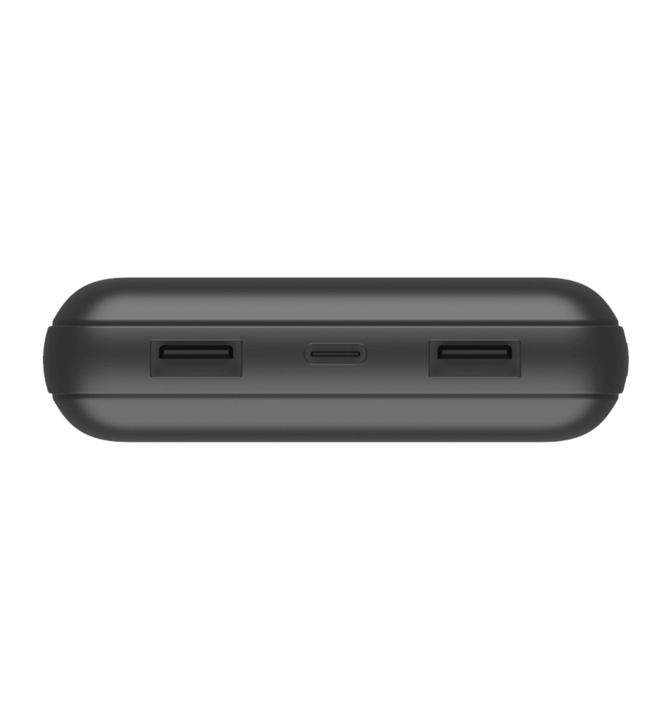 Павербанк Belkin 20000mAh 15W Dual USB-A, USB-C Black (BPB012BTBK) — фото 4