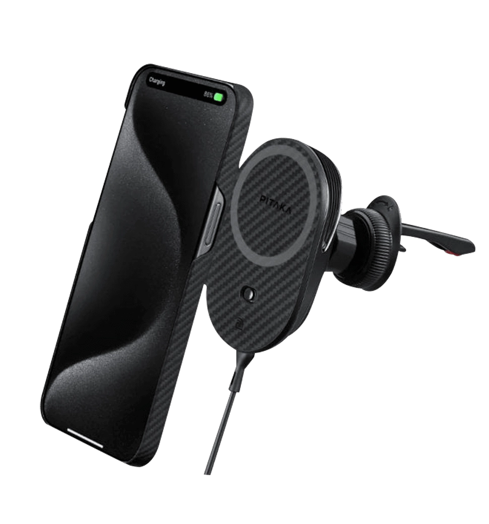 Зарядний пристрій Pitaka MagEZ Car Mount Pro 2 Car Vent Black (CM2301N)