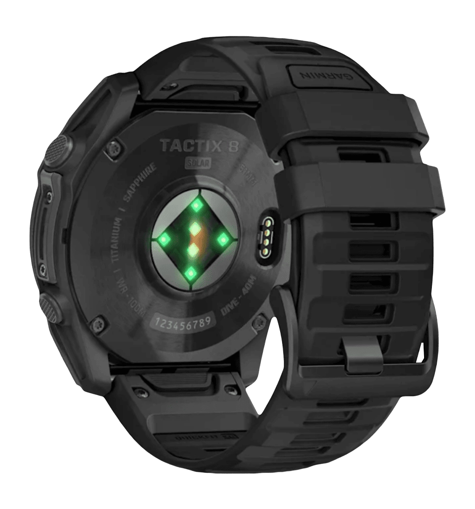 Смарт-часы Garmin tactix 8  51 mm Solar Elite Includes Applied Ballistics Elite Solver (010-03407-11)