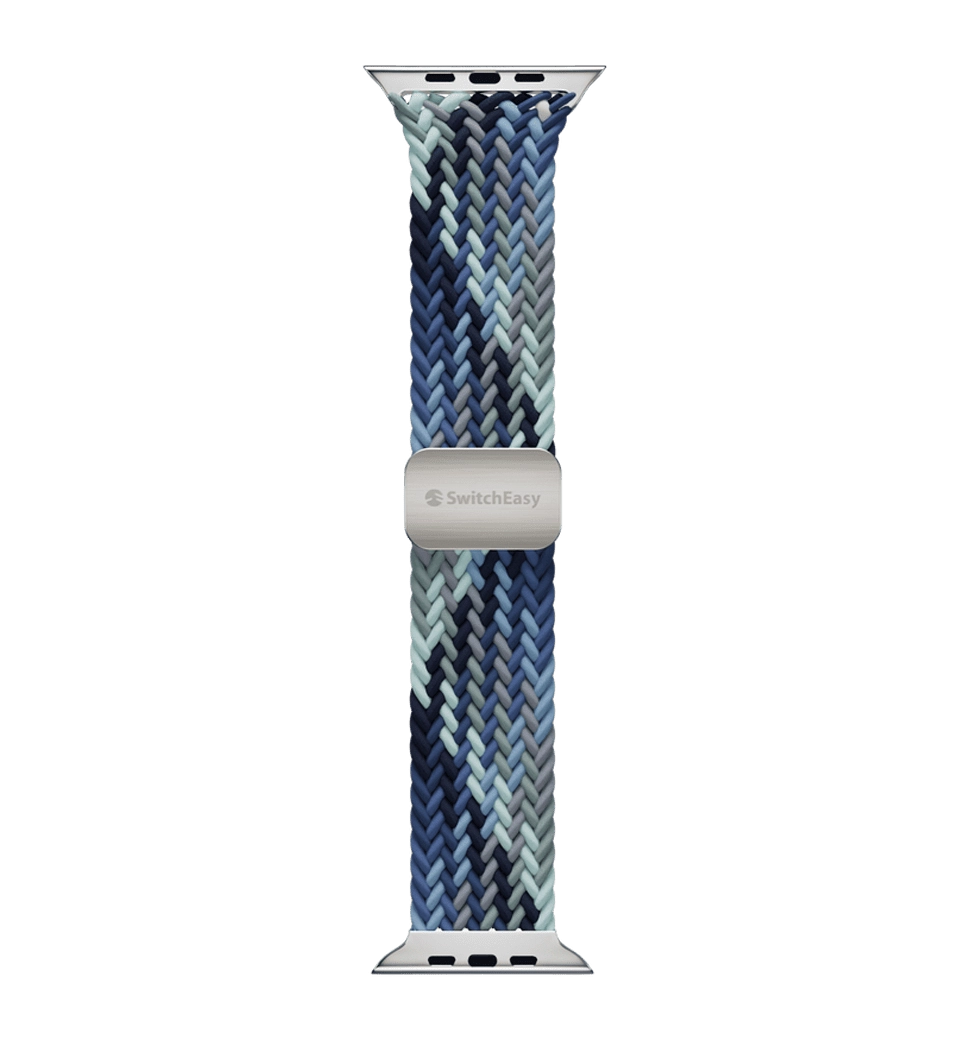 Ремінець Switcheasy Candy Braided Nylon Watch Loop for Apple Watch 44/45/46/49mm Ocean Blue (SAW459237OE24)