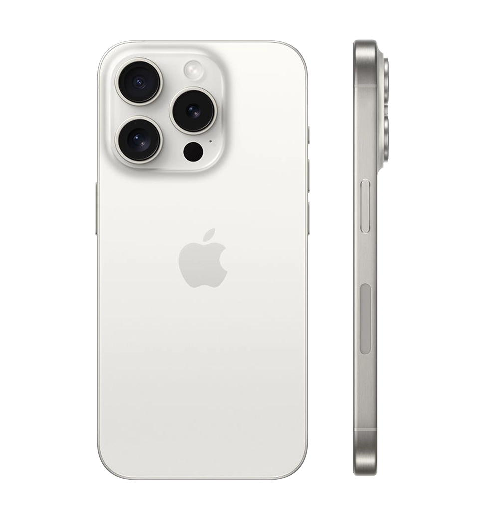 iPhone 15 Pro 128GB White Titanium e-Sim