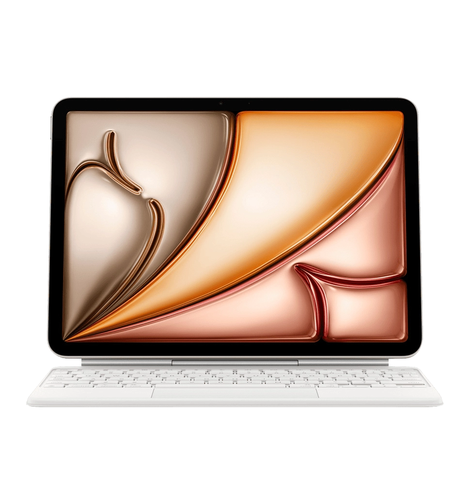 Клавіатура Apple Magic Keyboard for iPad Air 11-inch (M3) - Ukrainian - White (MDFV4)