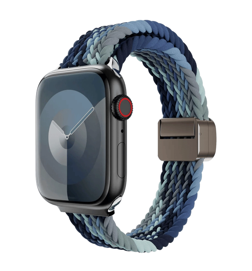 Ремінець Switcheasy Candy Braided Nylon Watch Loop for Apple Watch 44/45/46/49mm Ocean Blue (SAW459237OE24)