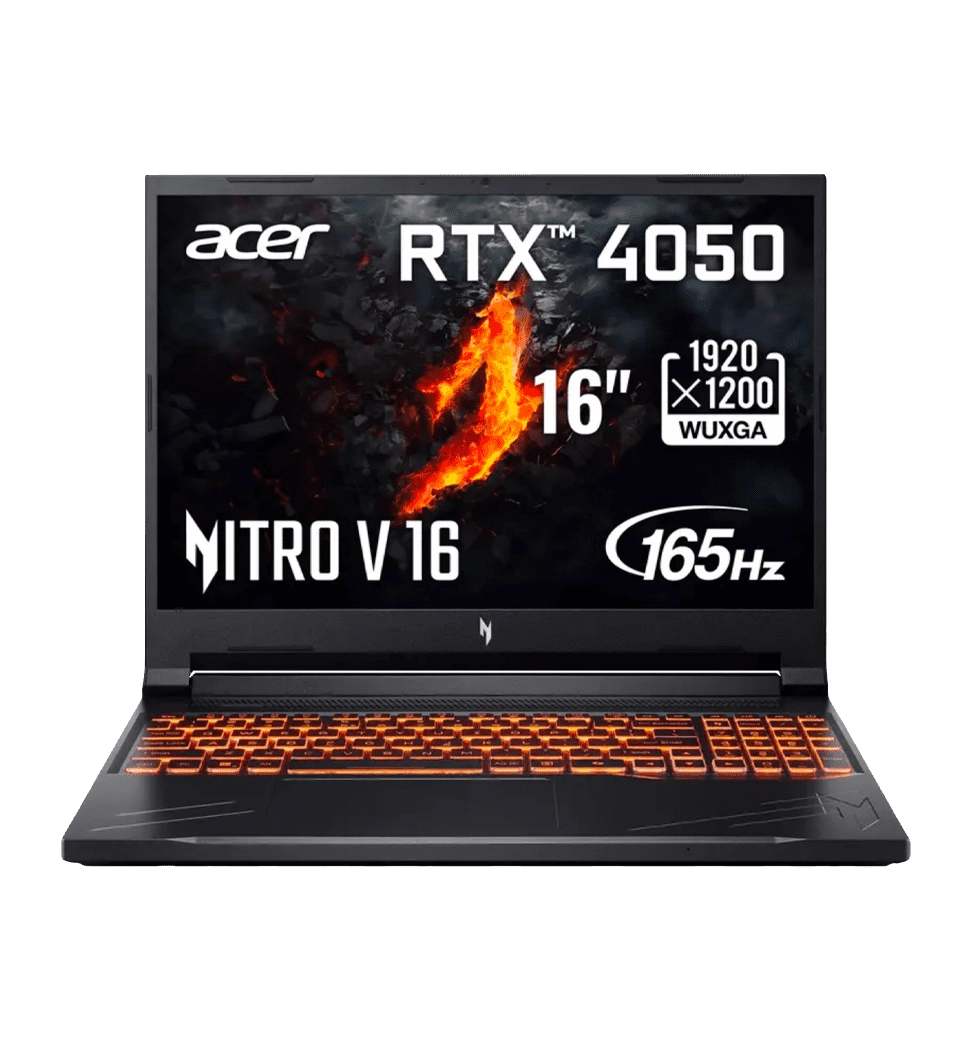 Ноутбук 16” Acer Nitro V 16 ANV16-41 (NH.QRVEU.005)/AMD R7 7845HS/16GB/1TB SSD/NVD 4050-6/Linux/Black