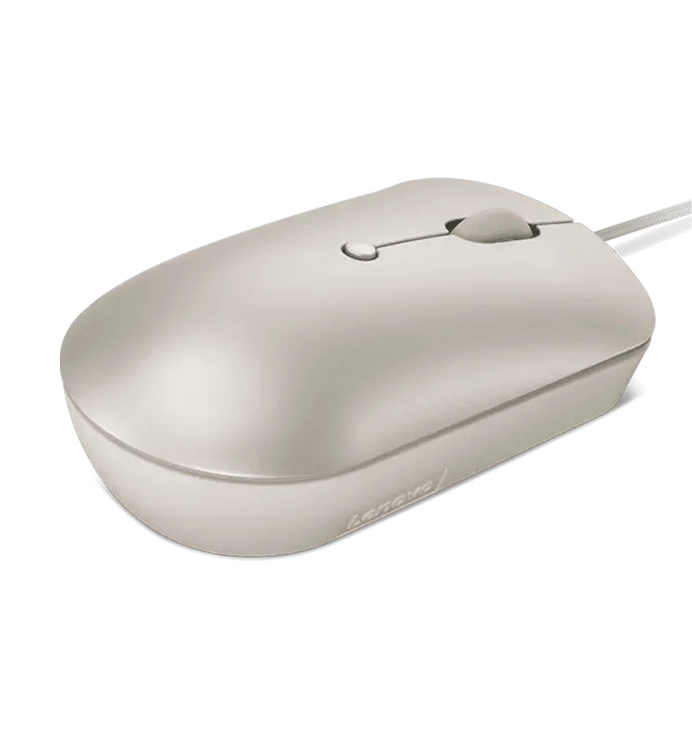 Мышь Lenovo 540 USB-C Wired Compact Mouse Sand
