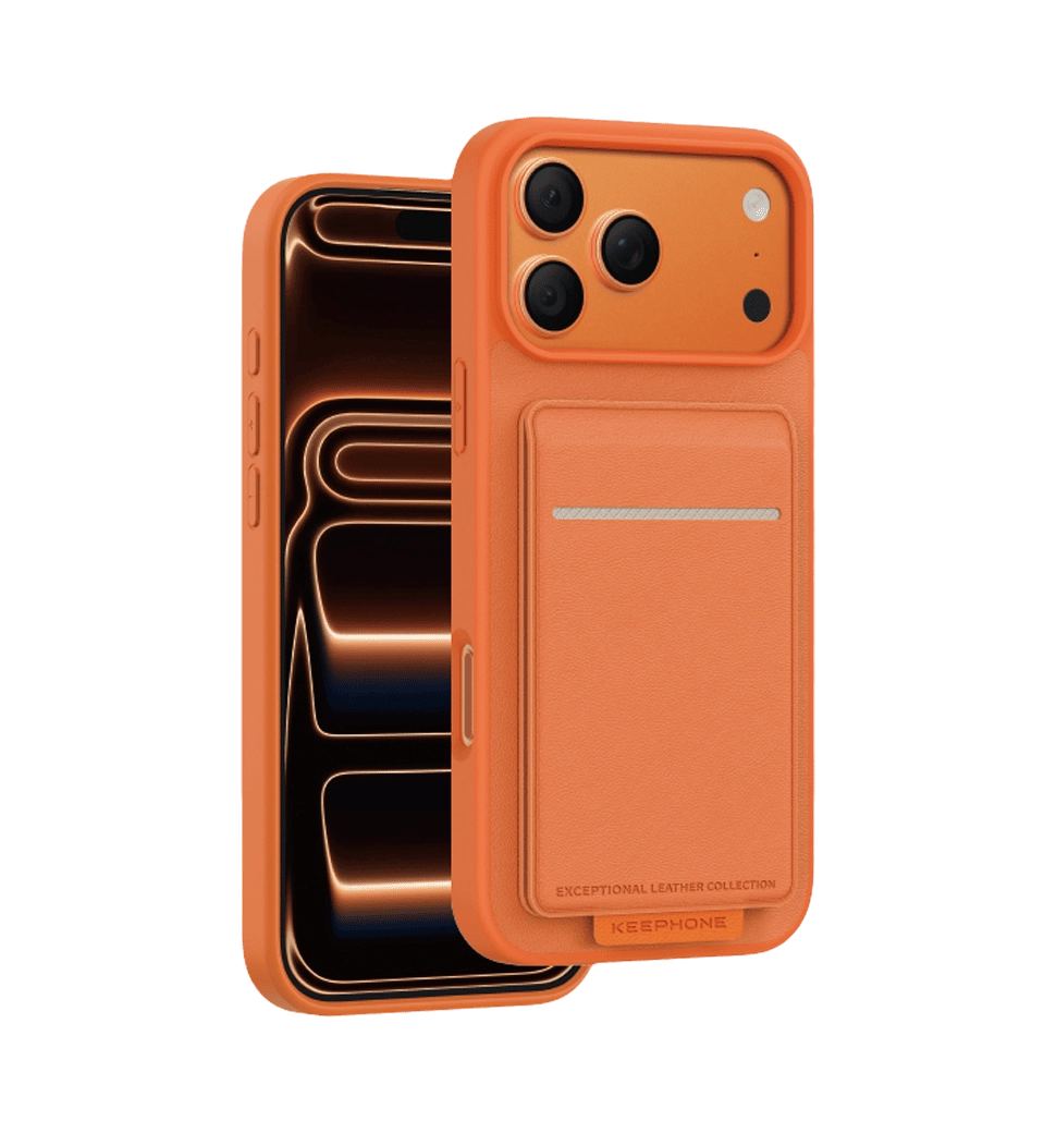 Чехол Keephone SUEDEA MagSafe Case for 17 Pro Max Cosmic Orange (KPSUDA17PMOR)