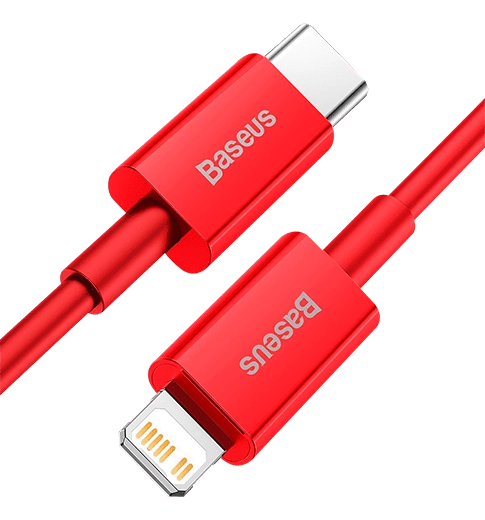 Кабель Baseus Superior Series Fast Charging Type-C to Lightning PD 20W 1m Red (CATLYS-A09)