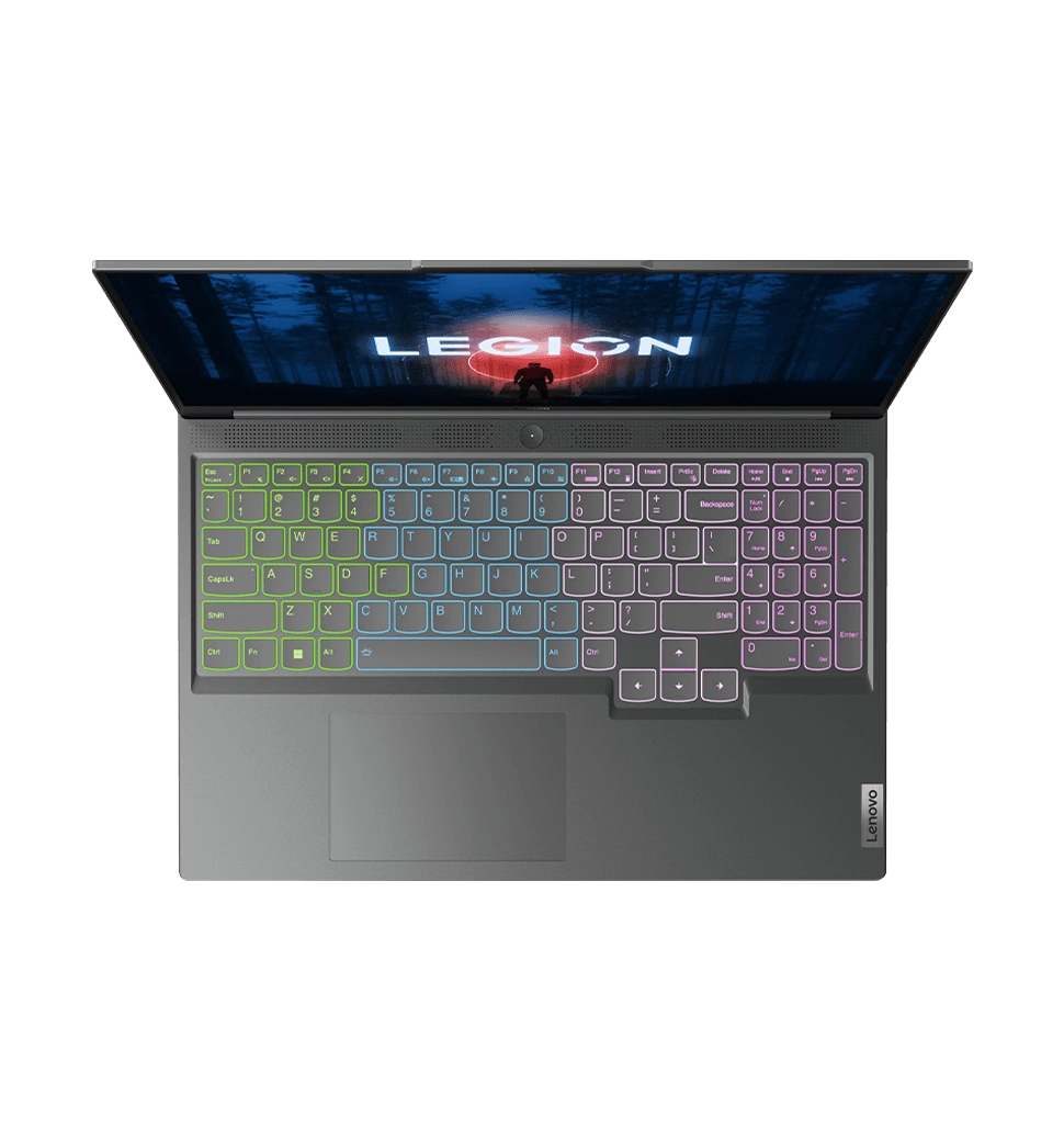 Ноутбук 16" LENOVO Legion Slim 5 16APH8 (82Y900AXRA)/AMD R7 7840HS/32GB/1TB SSD/RTX4070-8GB/DOS/Grey