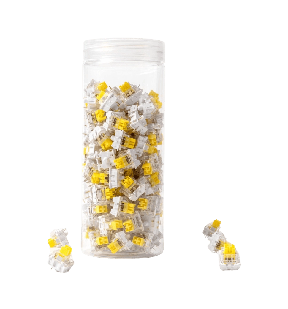 Набор механических переключателей Keychron K Pro Yellow 110 pcs