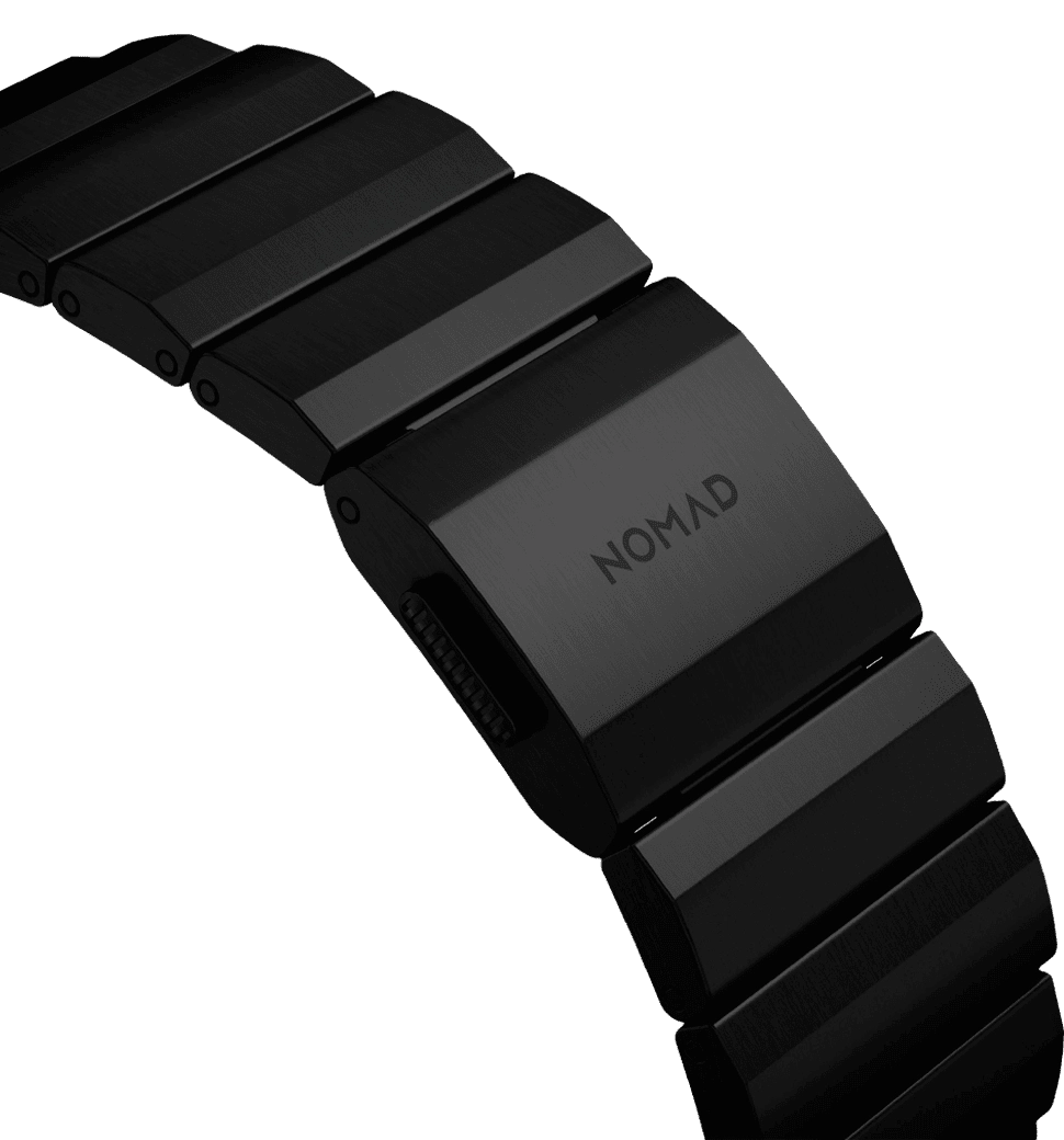 Ремешок Nomad Titanium Band Black Hardware Black 46mm/49mm (NM1A41BXT0)