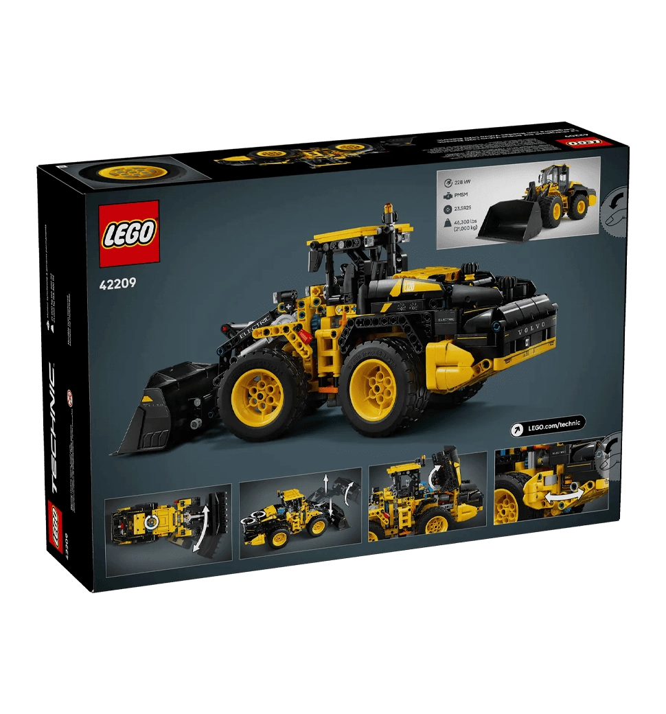 LEGO Technic Колісний навантажувач Volvo L120 Electric (42209) (коробка погана)