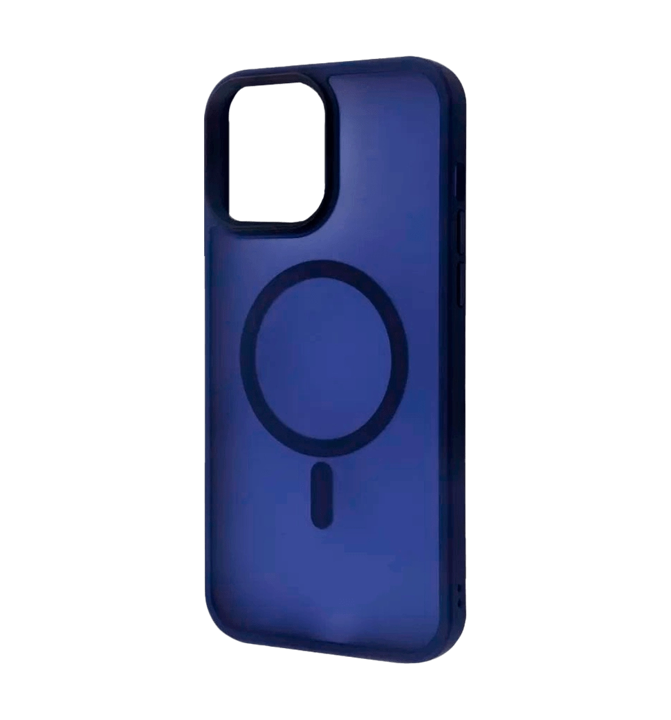 Чохол WAVE Matte Insane Case with MagSafe iPhone 13 Pro midnight blue