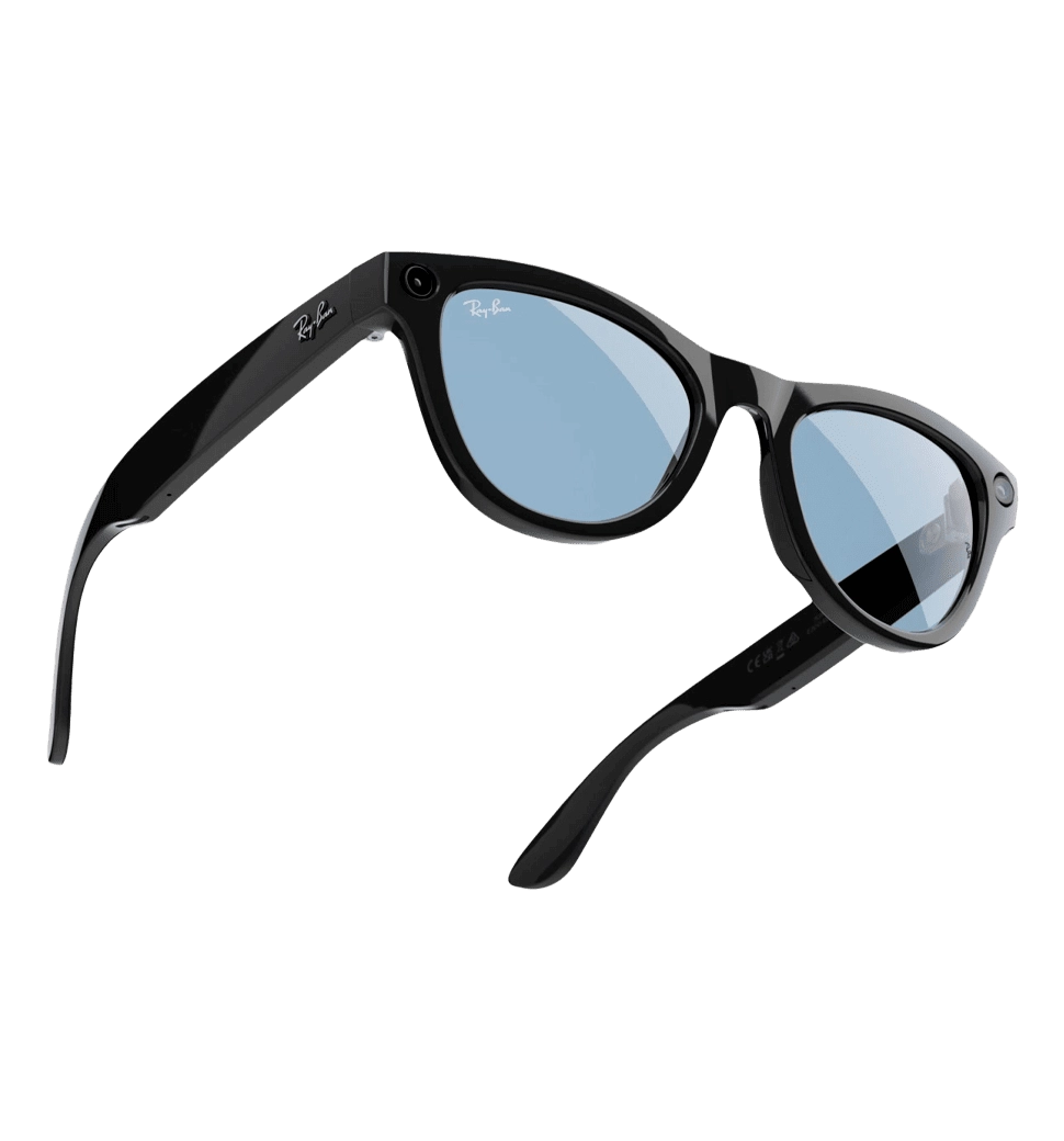 Смарт-окуляри Ray-Ban Meta Skyler Standard - Shiny Black / Transitions Cerulean Blue (RW4010 601/MF 52-20)