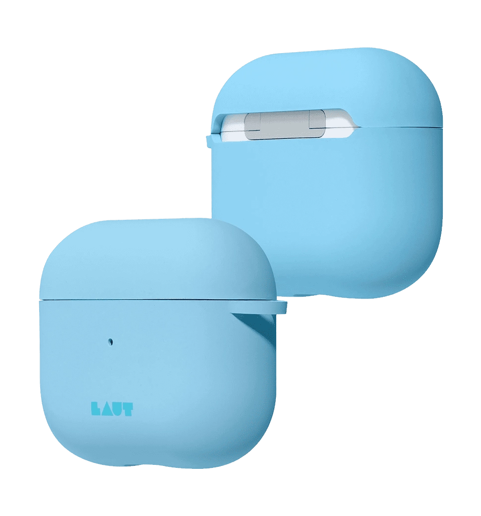Чехол Laut HUEX PASTELS case для AirPods 3 Blue (L_AP4_HXP_BL)